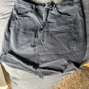 Good American Charcoal Pencil Skirt